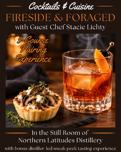 (Event Ticket) Cocktails & Cuisine: Fireside & Foraged, Nov 8